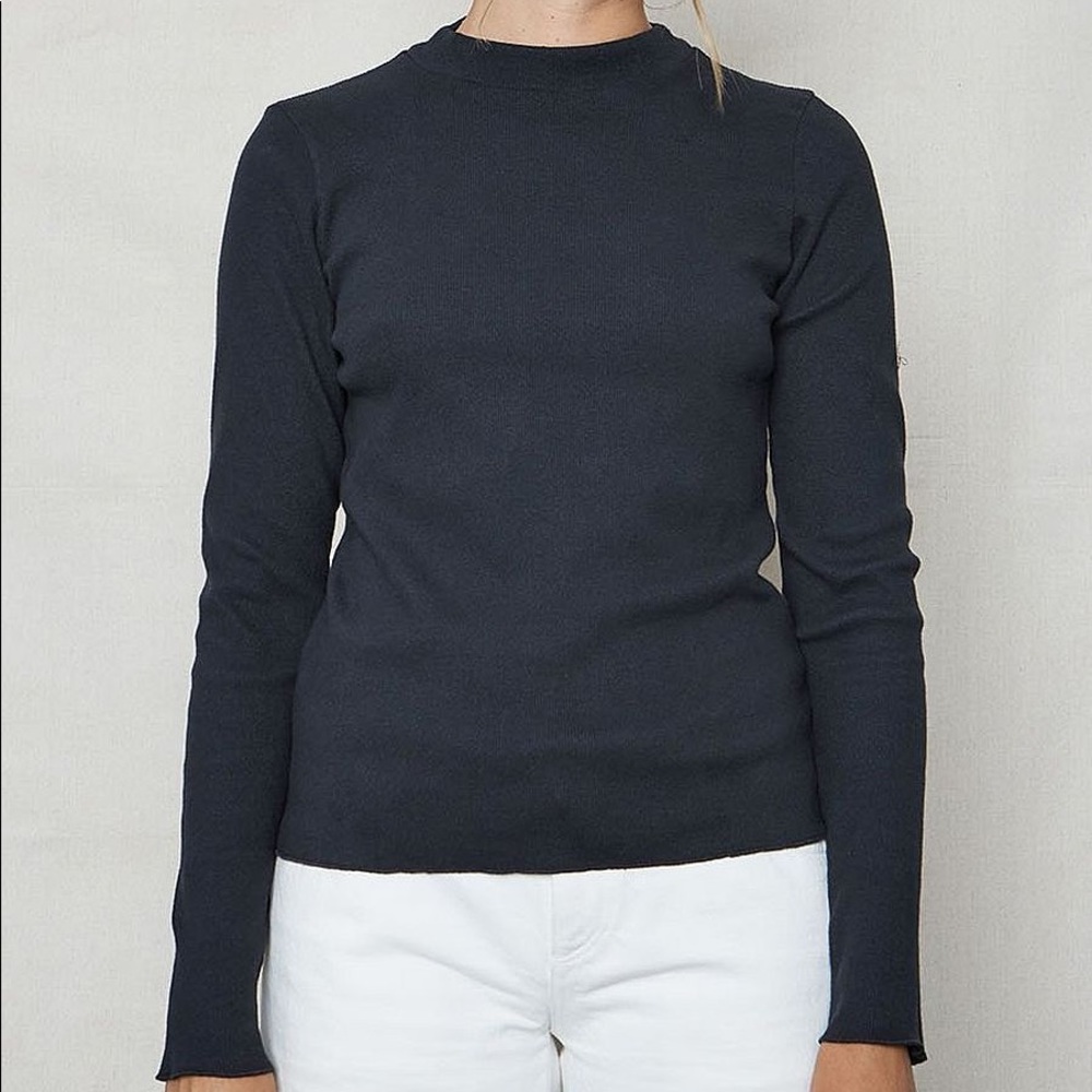 Back Beat Co Cotton Rib Turtleneck